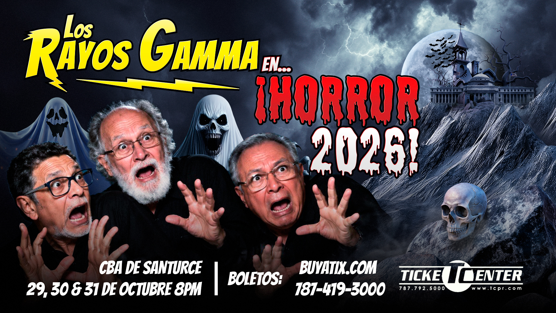 Los Rayos Gamma "En Horror 2026"